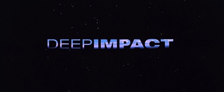 Title screen of Deep Impact