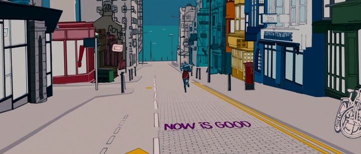 Title screen of Now Is Good