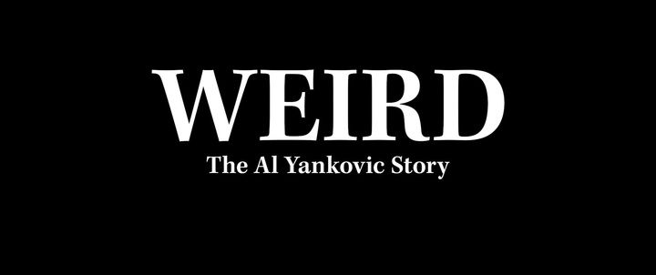 Title screen of Weird: The Al Yankovic Story