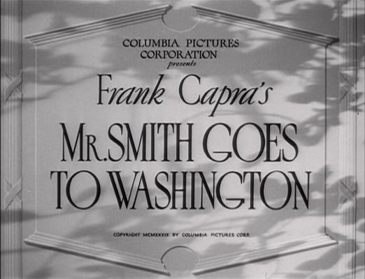 Title screen of Mr. Smith Goes to Washington