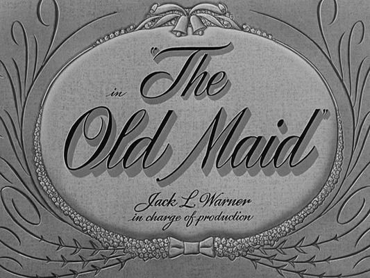 Title screen of The Old Maid