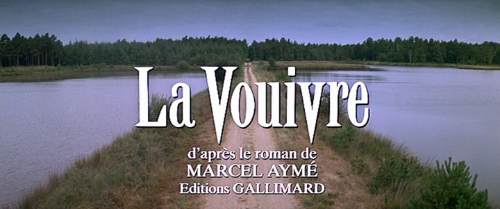 Title screen of La vouivre