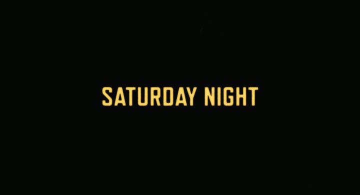 Title screen of Saturday Night