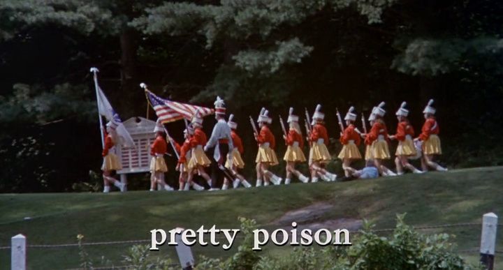 Title screen of Pretty Poison