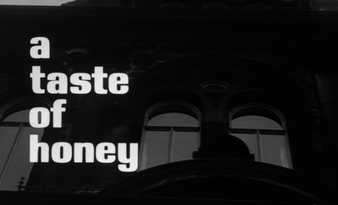 Title screen of A Taste of Honey