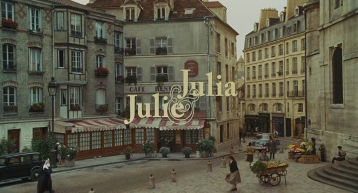 Title screen of Julie & Julia