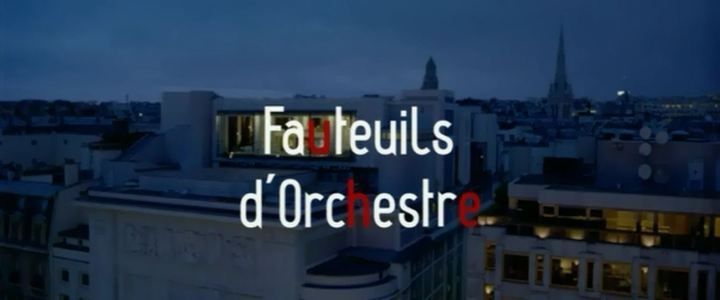 Title screen of Fauteuils d'orchestre