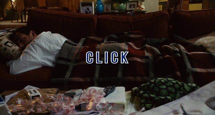 Title screen of Click
