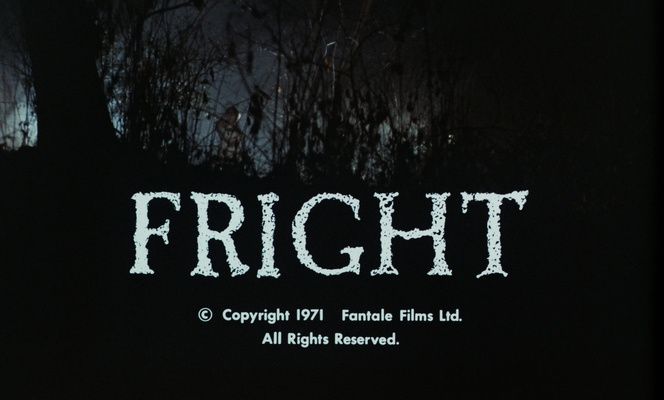 Title screen of Fright