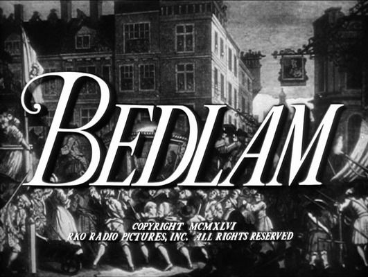 Title screen of Bedlam
