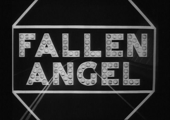 Title screen of Fallen Angel