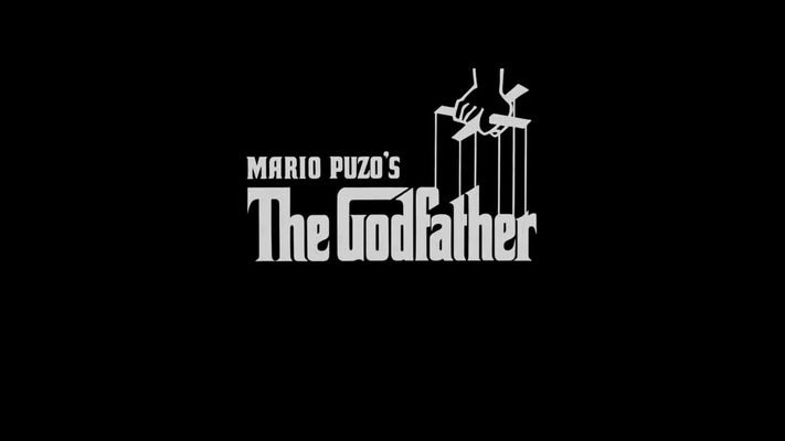 Title screen of The Godfather