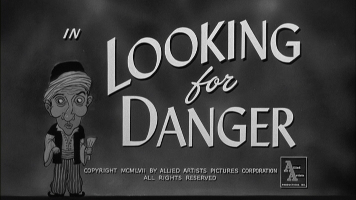 Title screen of Looking for Danger