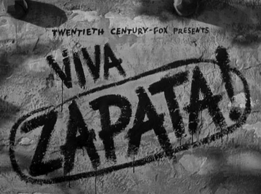Title screen of Viva Zapata!