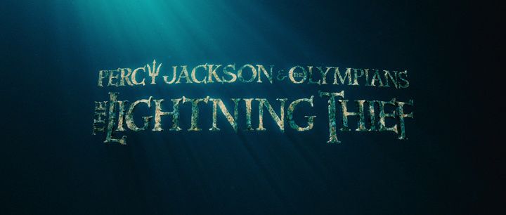Title screen of Percy Jackson & the Olympians: The Lightning Thief