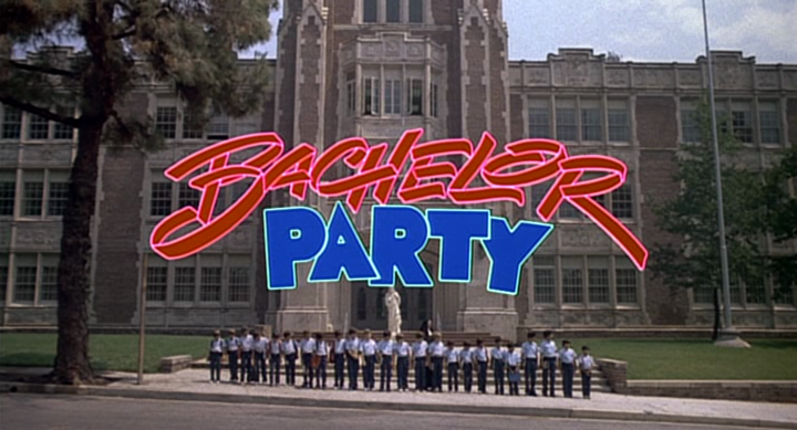Title screen of Bachelor Party