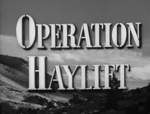 Title screen of Operation Haylift