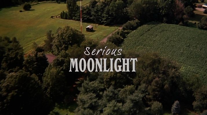 Title screen of Serious Moonlight