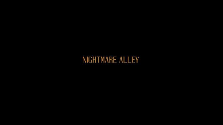 Title screen of Nightmare Alley