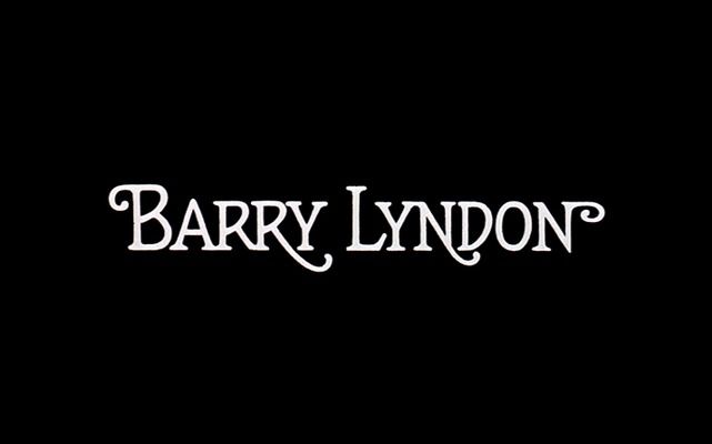 Title screen of Barry Lyndon