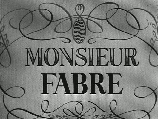 Title screen of Monsieur Fabre