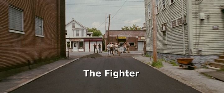 Title screen of The Fighter