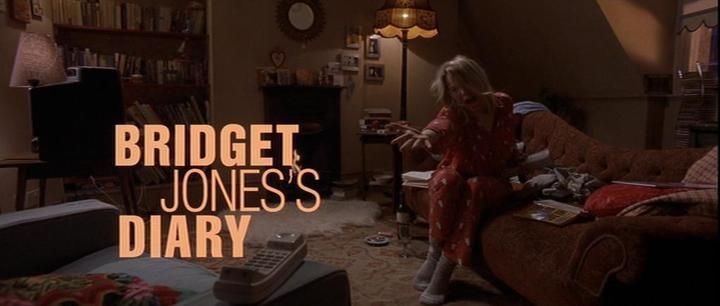 Title screen of Bridget Jones's Diary