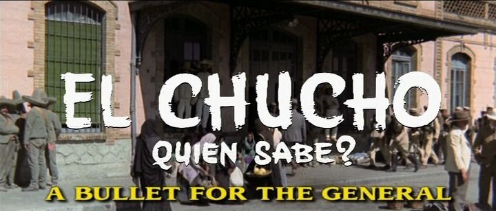 Title screen of El chuncho, quien sabe?
