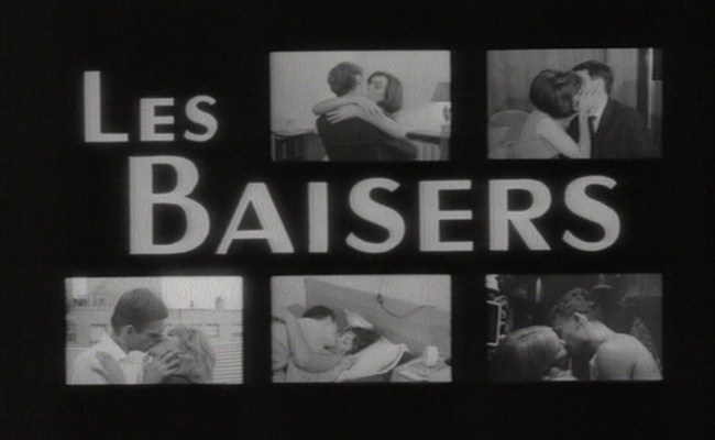 Title screen of Les baisers