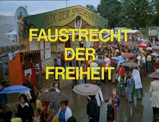 Title screen of Faustrecht der Freiheit