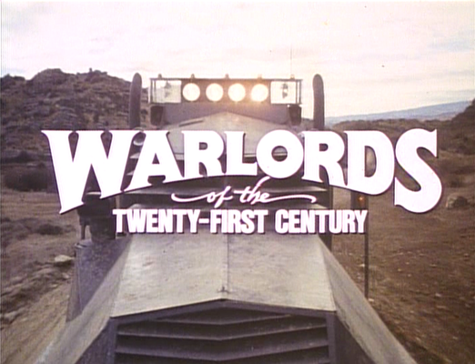 Title screen of Warlords of the 21st Century