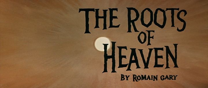 Title screen of The Roots of Heaven