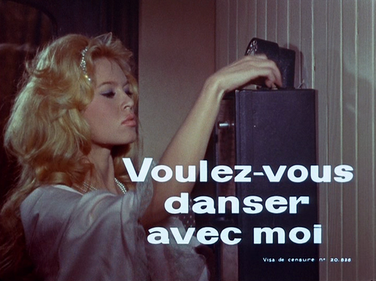 Title screen of Voulez-vous danser avec moi?