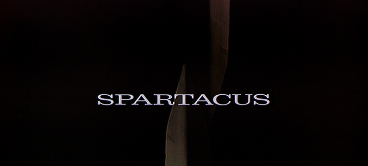 Title screen of Spartacus