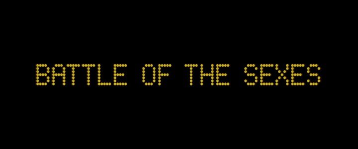 Title screen of Battle of the Sexes