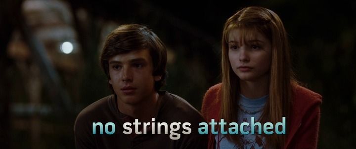 Title screen of No Strings Attached