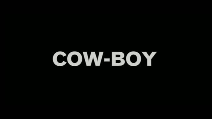 Title screen of Cow-Boy