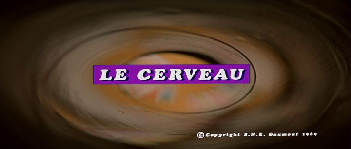 Title screen of Le cerveau