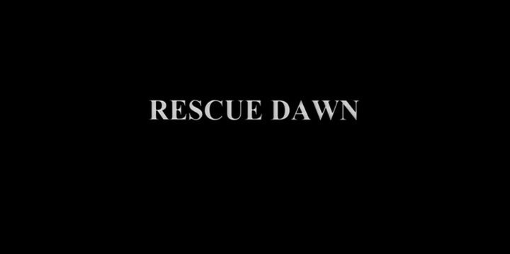 Title screen of Rescue Dawn