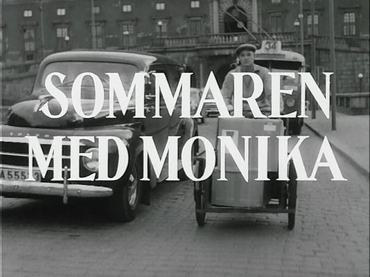 Title screen of Sommaren med Monika