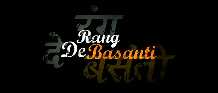 Title screen of Rang De Basanti