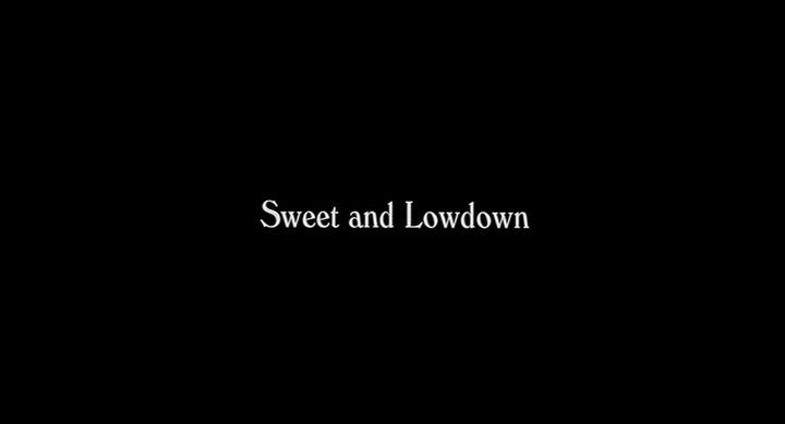Title screen of Sweet and Lowdown