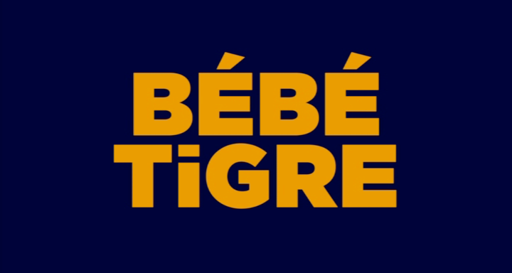 Title screen of Bébé tigre