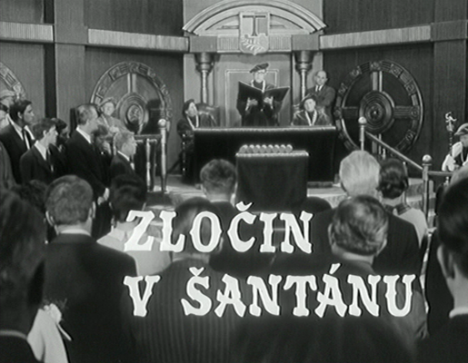 Title screen of Zlocin v santánu