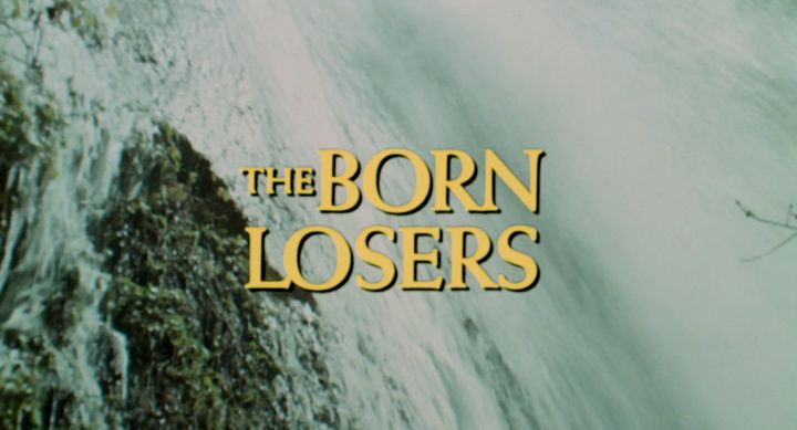 Title screen of The Born Losers