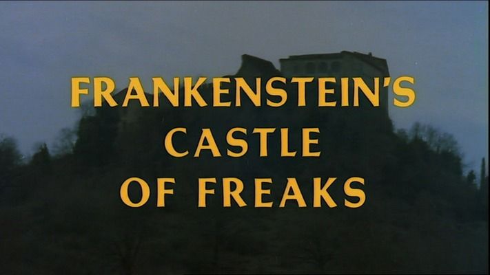 Title screen of Terror! Il castello delle donne maledette