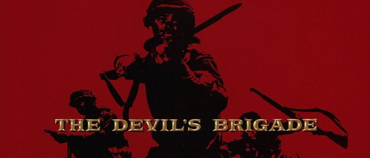 Title screen of The Devil's Brigade