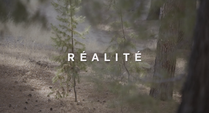 Title screen of Réalité