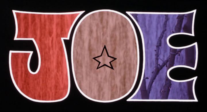 Title screen of Joe