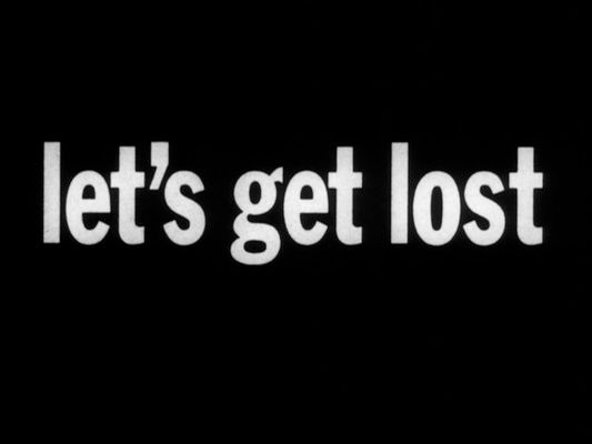 Title screen of Let's Get Lost